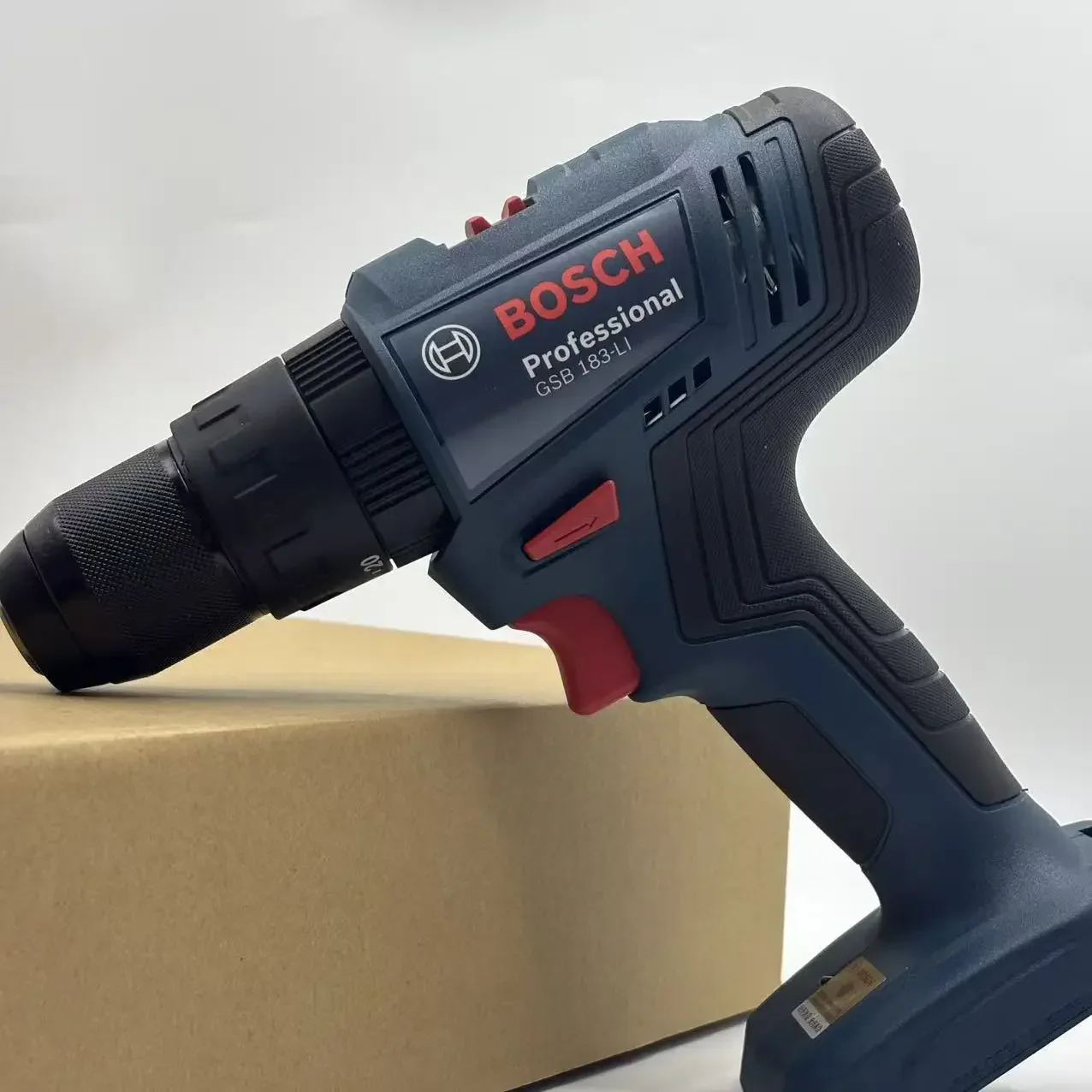 Brushless Cordless Electric Drill 18V - Bosch GSB 183-LI 18V accuboormachine met