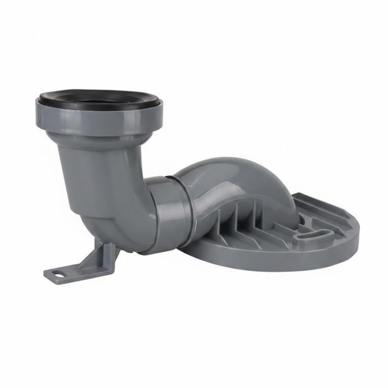 Plumbing - Toilet Offset Afvoerconnector Lekbestendig Installatieaccessoire voor