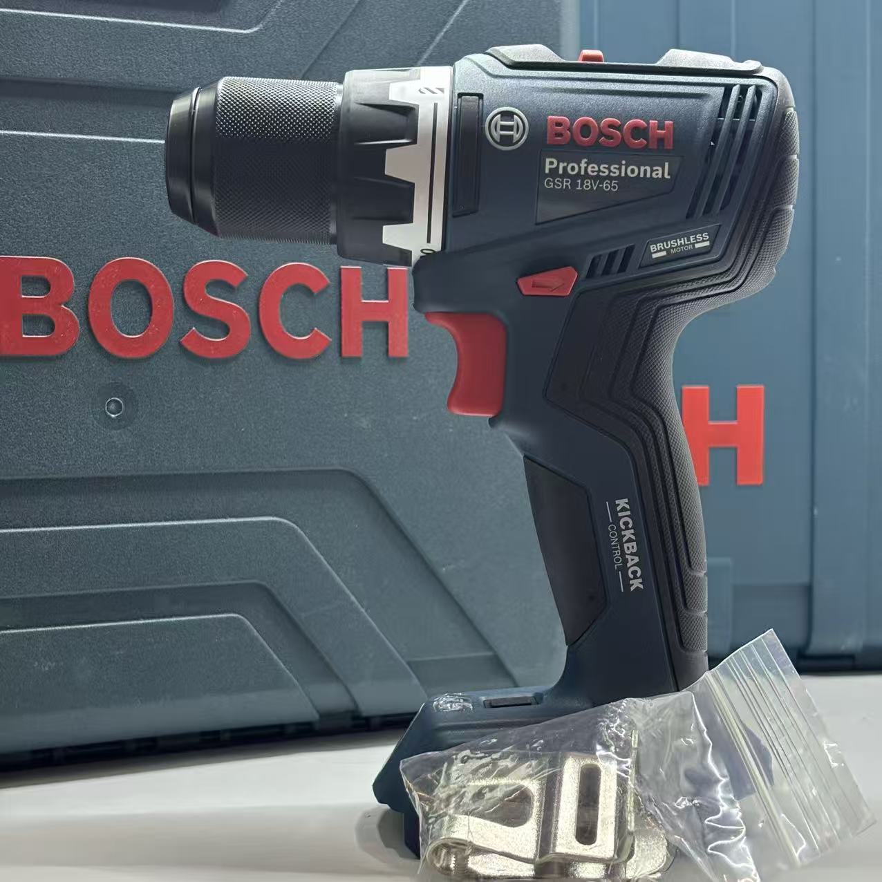 Brushless Cordless Electric Drill 18V - Bosch GSR 18V-65 Borstelloze Accuboormachine 18V