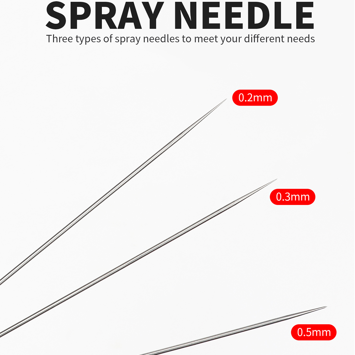 3pcs set 0.2/0.3/0.5mm Airbrus - Airbrush Kit With Mini Compressor recensie en prijs