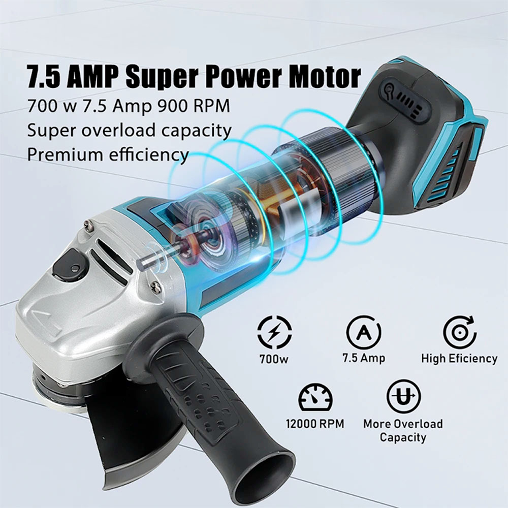 Krachtige polijstmachine, bors - Brushless Angle Grinder Battery Powered recensie en prijs