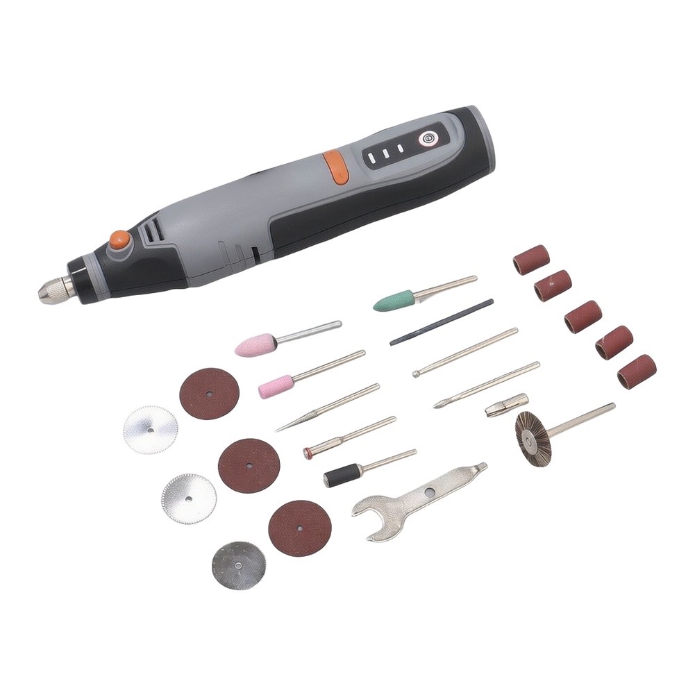 Draadloze roterende gereedscha - Cordless Rotary Tool Kit Accessories recensie en prijs