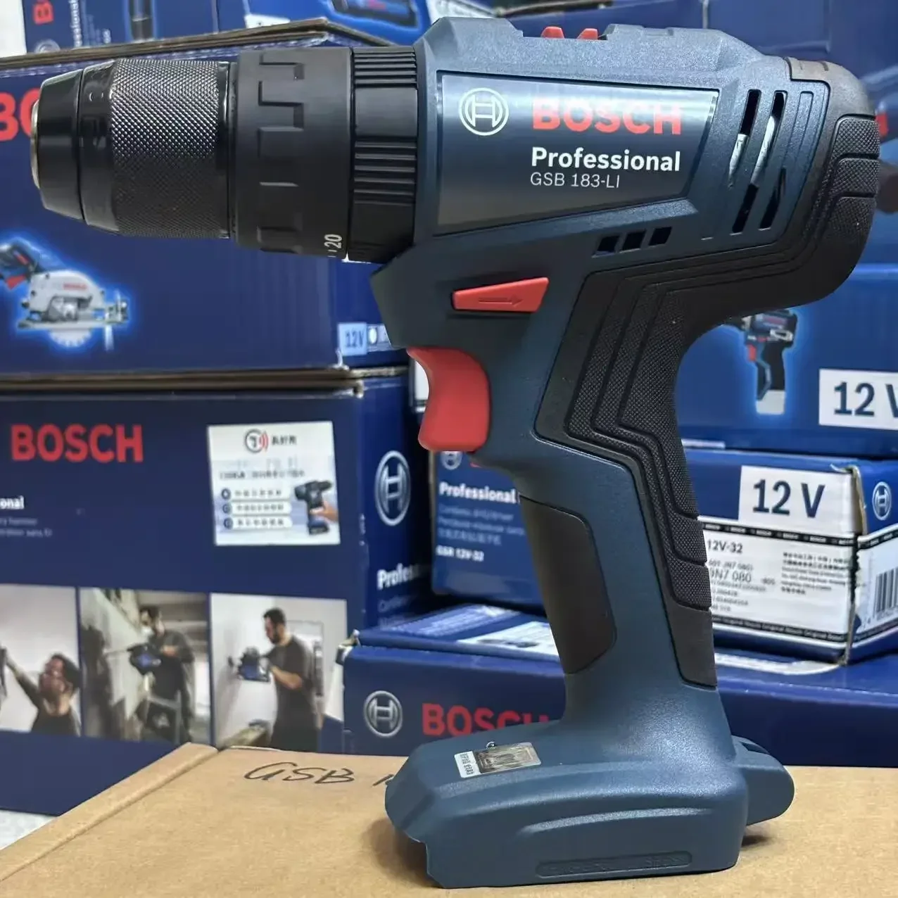 Bosch GSB 183-LI 18V accuboorm - Brushless Cordless Electric Drill 18V recensie en prijs