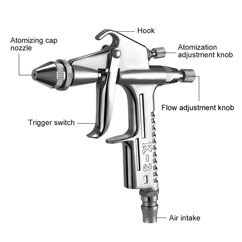 K-3 Mini Verf Luchtspuitpistoo - Airbrush Kit With Mini Compressor recensie en prijs