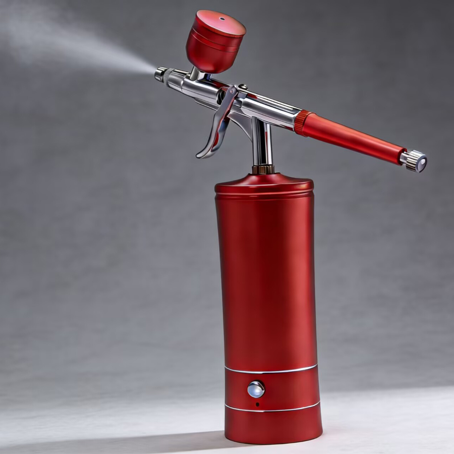 Draagbare, oplaadbare, draadlo - Airbrush Kit With Mini Compressor recensie en prijs