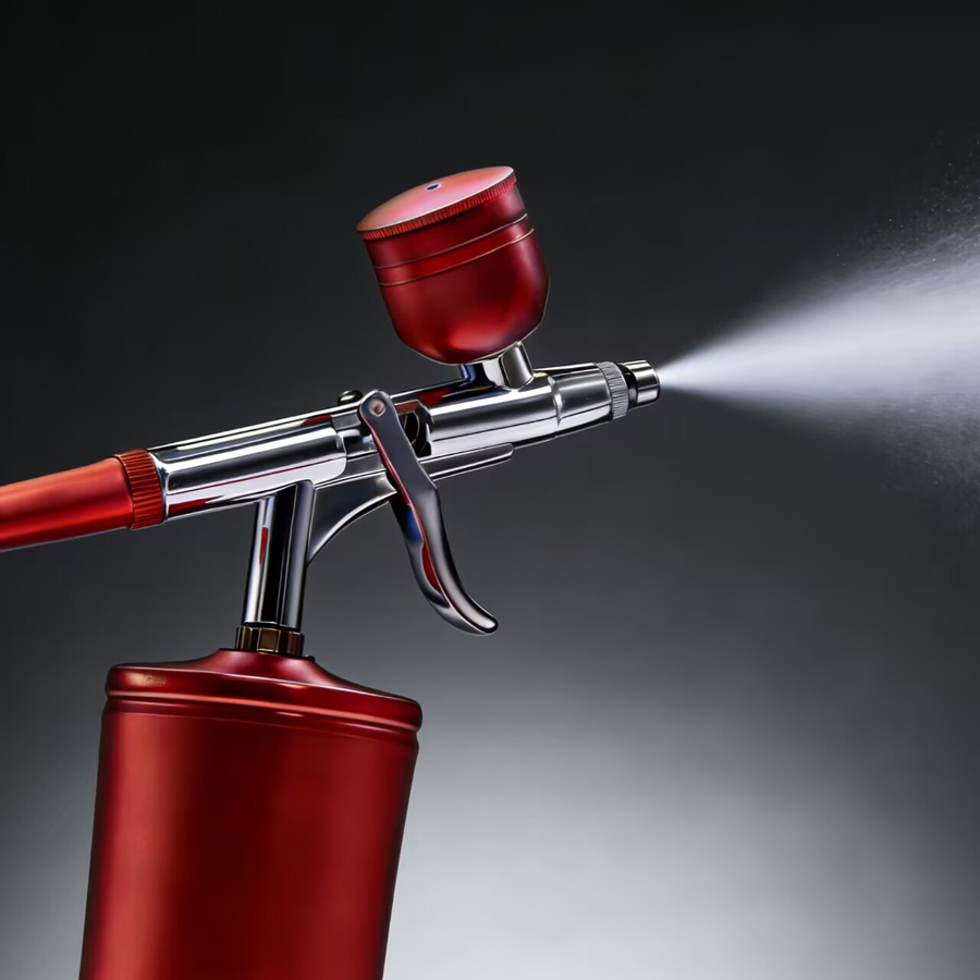Draagbare, oplaadbare, draadlo - Airbrush Kit With Mini Compressor recensie en prijs