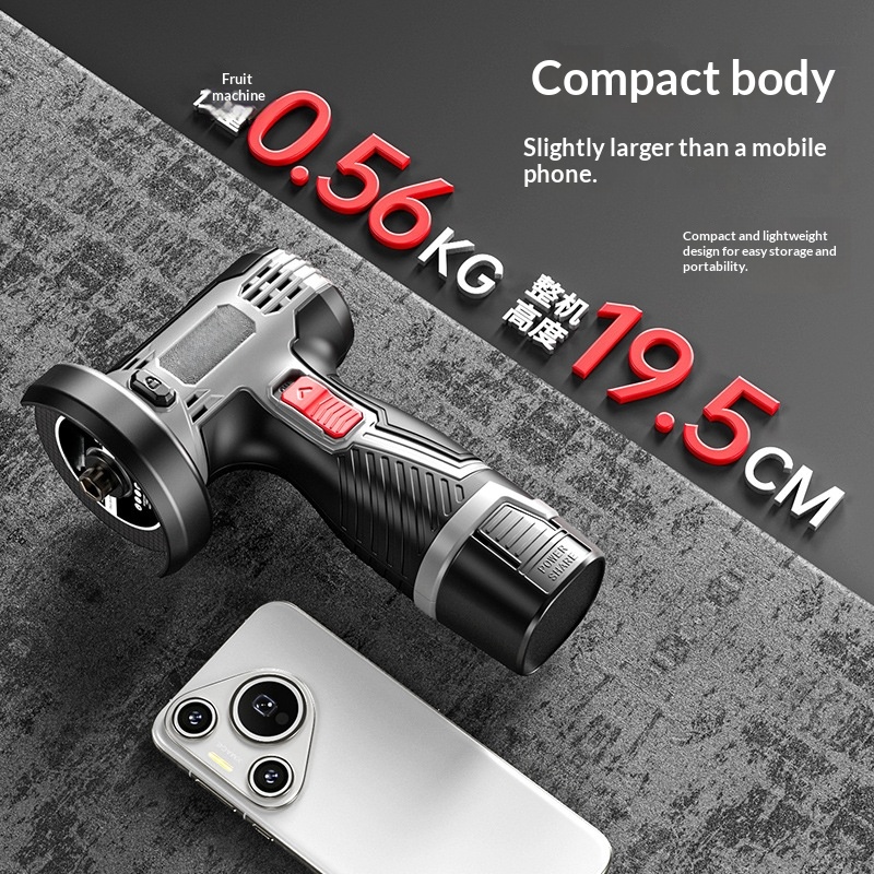 Mini-haakse slijpmachine Elekt - Brushless Angle Grinder Battery Powered recensie en prijs