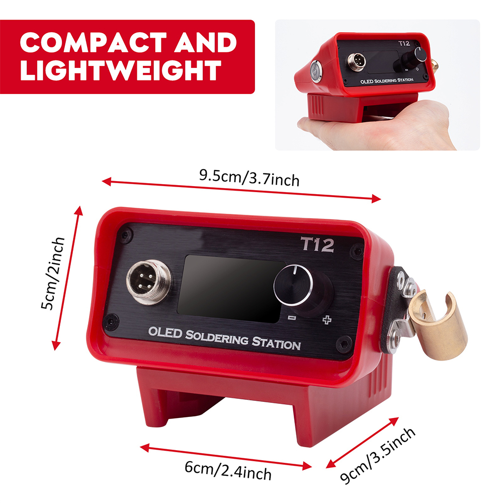 OLED T12 Soldeerbout Station V - Digital Soldering Station T12 recensie en prijs