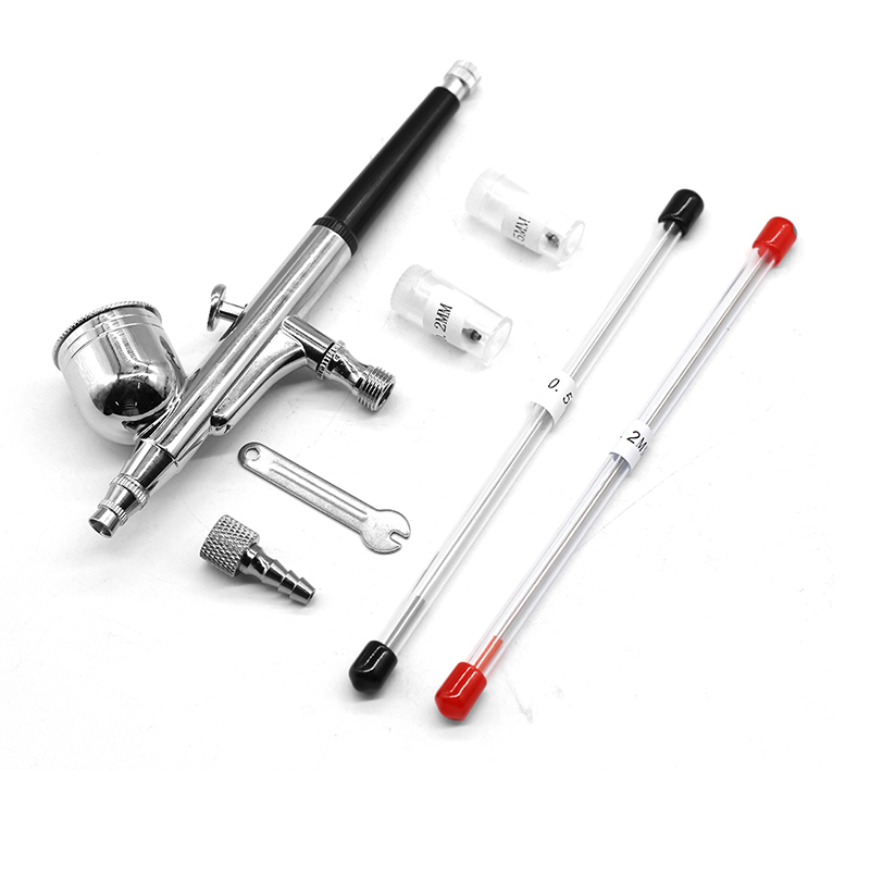 Zwaartekracht Dual-action Mini - Airbrush Kit With Mini Compressor recensie en prijs