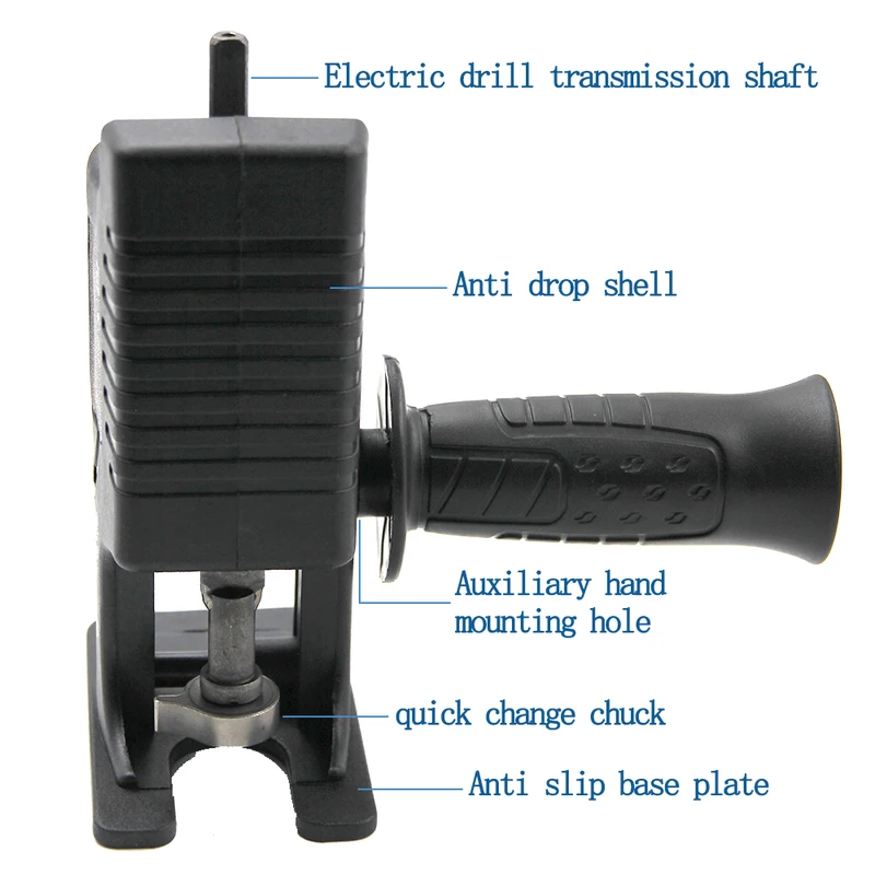 Handbediende elektrische boorm - Reciprocating Saw Attachment Drill recensie en prijs