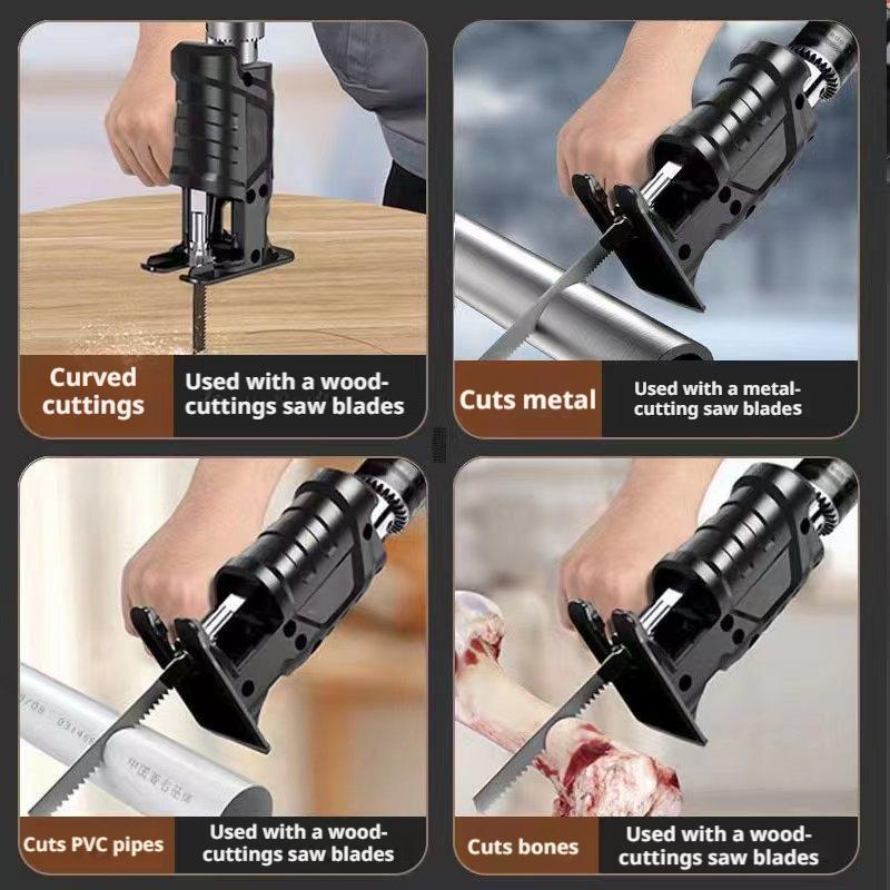 Reciprozaagadapter Elektrische - Reciprocating Saw Attachment Drill recensie en prijs