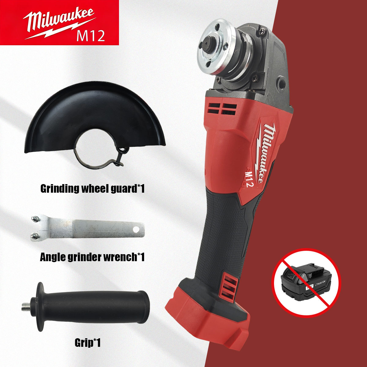 Milwaukee M12 M18 Borstelloze  - Brushless Angle Grinder Battery Powered recensie en prijs