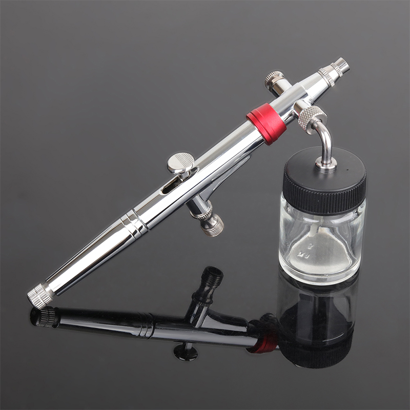 Hoge capaciteit dubbele actie  - Airbrush Kit With Mini Compressor recensie en prijs