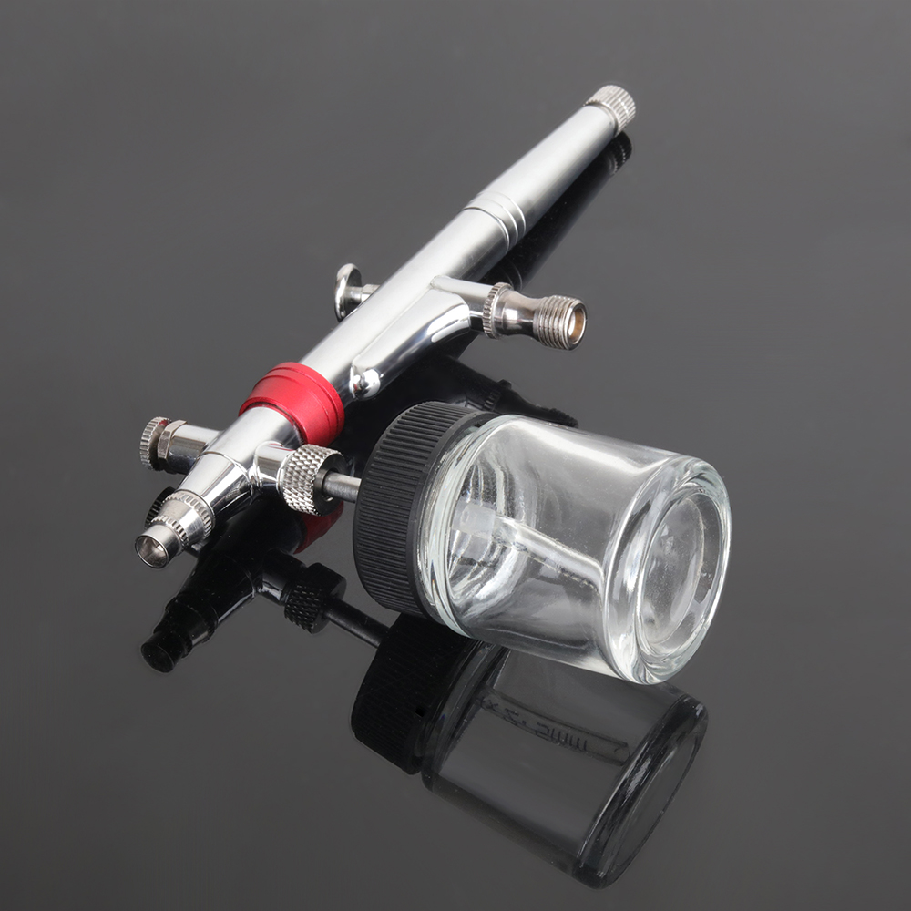 Hoge capaciteit dubbele actie  - Airbrush Kit With Mini Compressor recensie en prijs