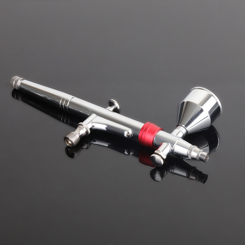 Hoge capaciteit dubbele actie  - Airbrush Kit With Mini Compressor recensie en prijs