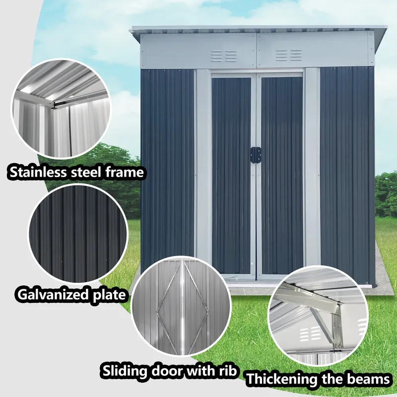 Modulair metalen huisje voor h - Garden Tools recensie en prijs