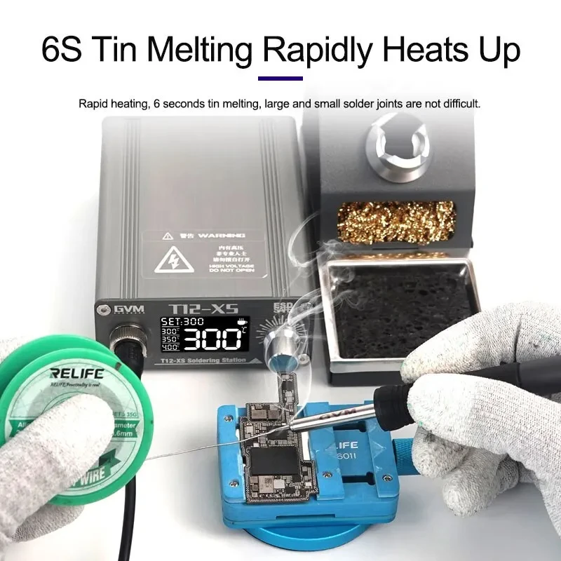 GVM T12-XS Smart LED-soldeerst - Digital Soldering Station T12 recensie en prijs