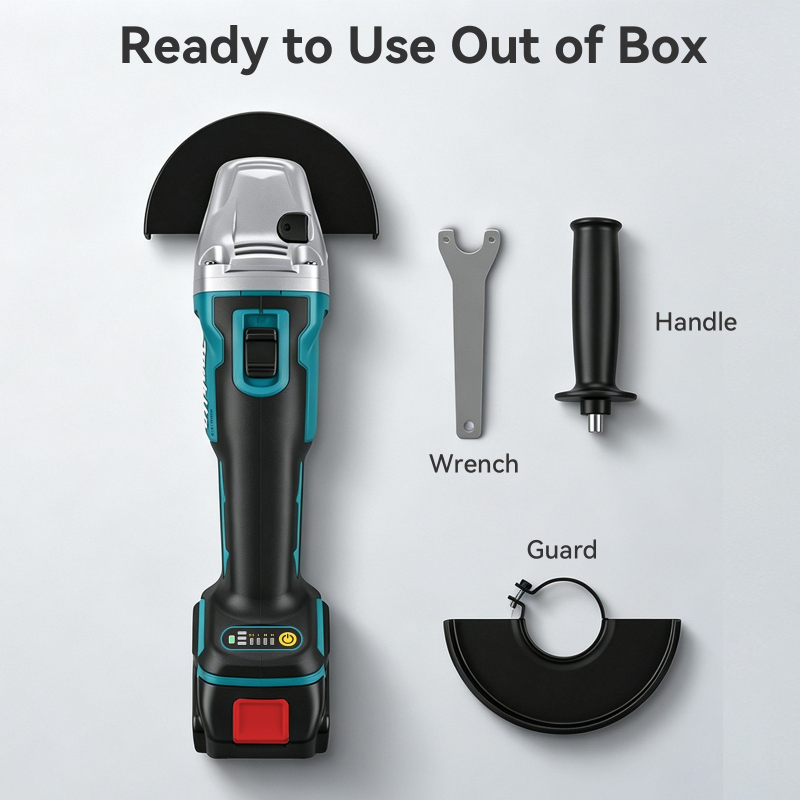 IONTOOL 18V Borstelloze Hoeksl - Brushless Angle Grinder Battery Powered recensie en prijs